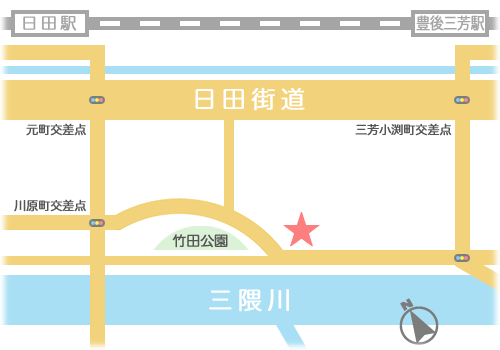 合同会社スイッチ案内地図